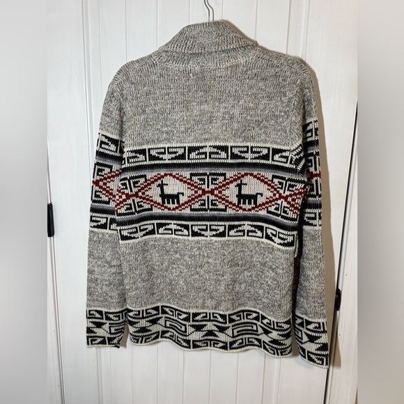 Vintage Dimension by Milford Reindeer Cardigan - Picture 4 of 5